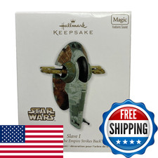 Hallmark Keepsake Ornament 2011 Star Wars Boba Fetts Starfighter Slave 1 Qxi2067