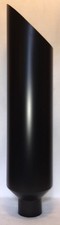 4 In 12 Out 36 L Flat Black Miter Cut Diesel Exhaust Stack Ford Powerstroke