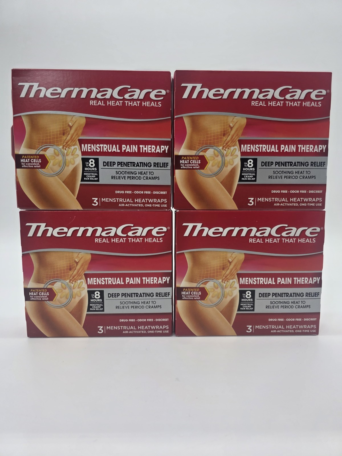 S Portable, Adhesive Heat Wrap Period Cramps