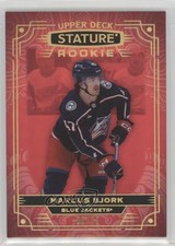 2022-23 Upper Deck Stature Rookies Red /75 Marcus Bjork #110 15ok