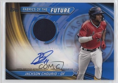 2024 Topps Pro Debut Blue 86/150 Jackson Chourio #FOTF-JC Rookie Auto RC 15k9