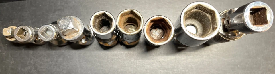 9 Mac Tools  3/8" / 1/4" SAE/ Metric Swivel Sockets,  FREE Shipping - Image 2 of 2