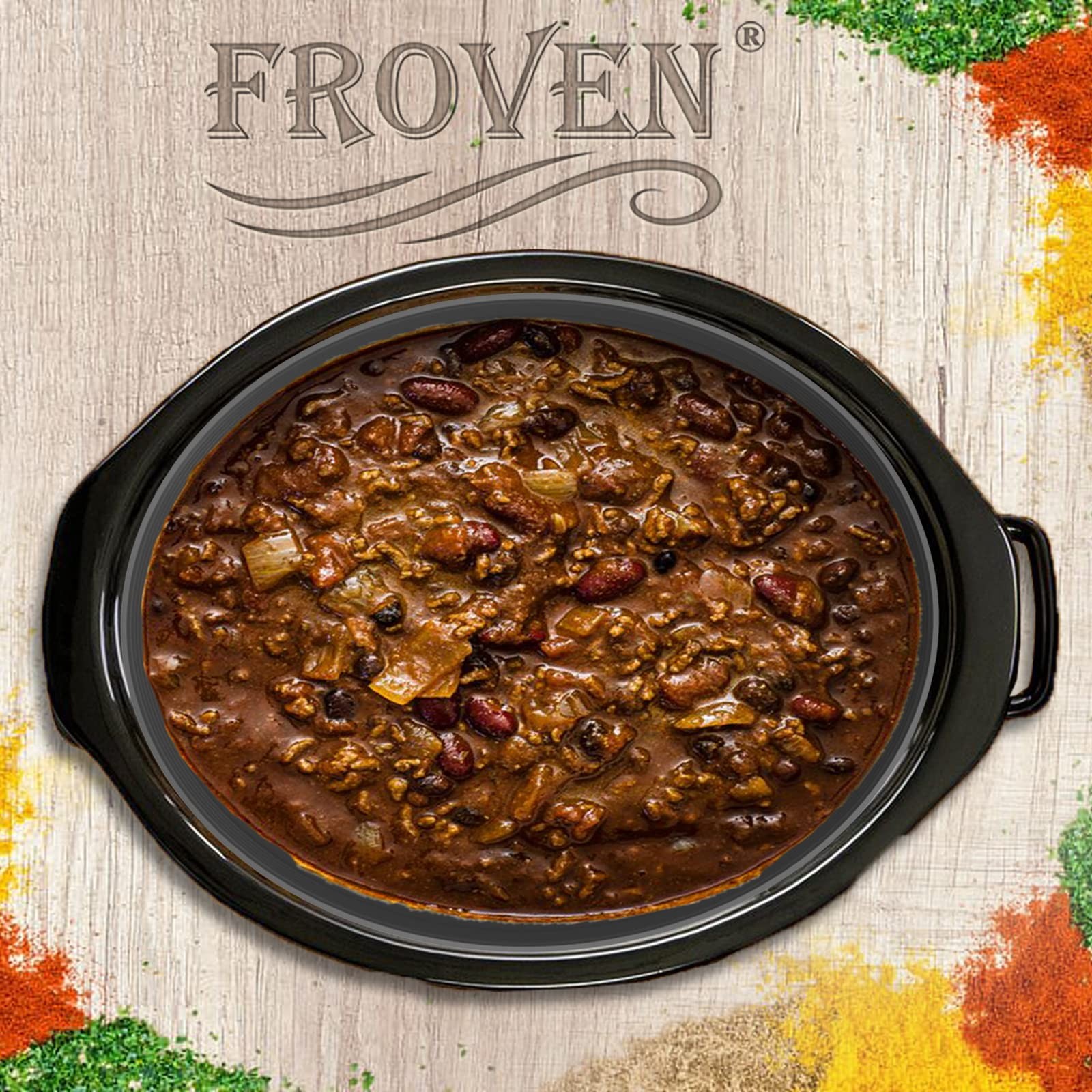 7-8 Quart Slow Cooker Liners Reusable. Thick and Sturdy. Compatible with Most...