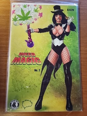 Weed Magic #2 Brain Trust Zatanna Variant Cover LIMITED TO 250
