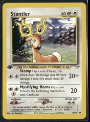 Stantler 76/111 Neo Genesis 1st Edition Common
