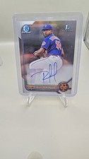 2022 Topps Bowman Robert Dominguez Auto New York Mets Great Investment Card 