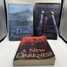 A New Darkness Book Series 1-3 Book Lot By Joseph Delaney
