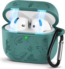 Airpods 4 Case - 3D Silicone Engraved Elegant Cute Simple Kawaii Unique Fashion