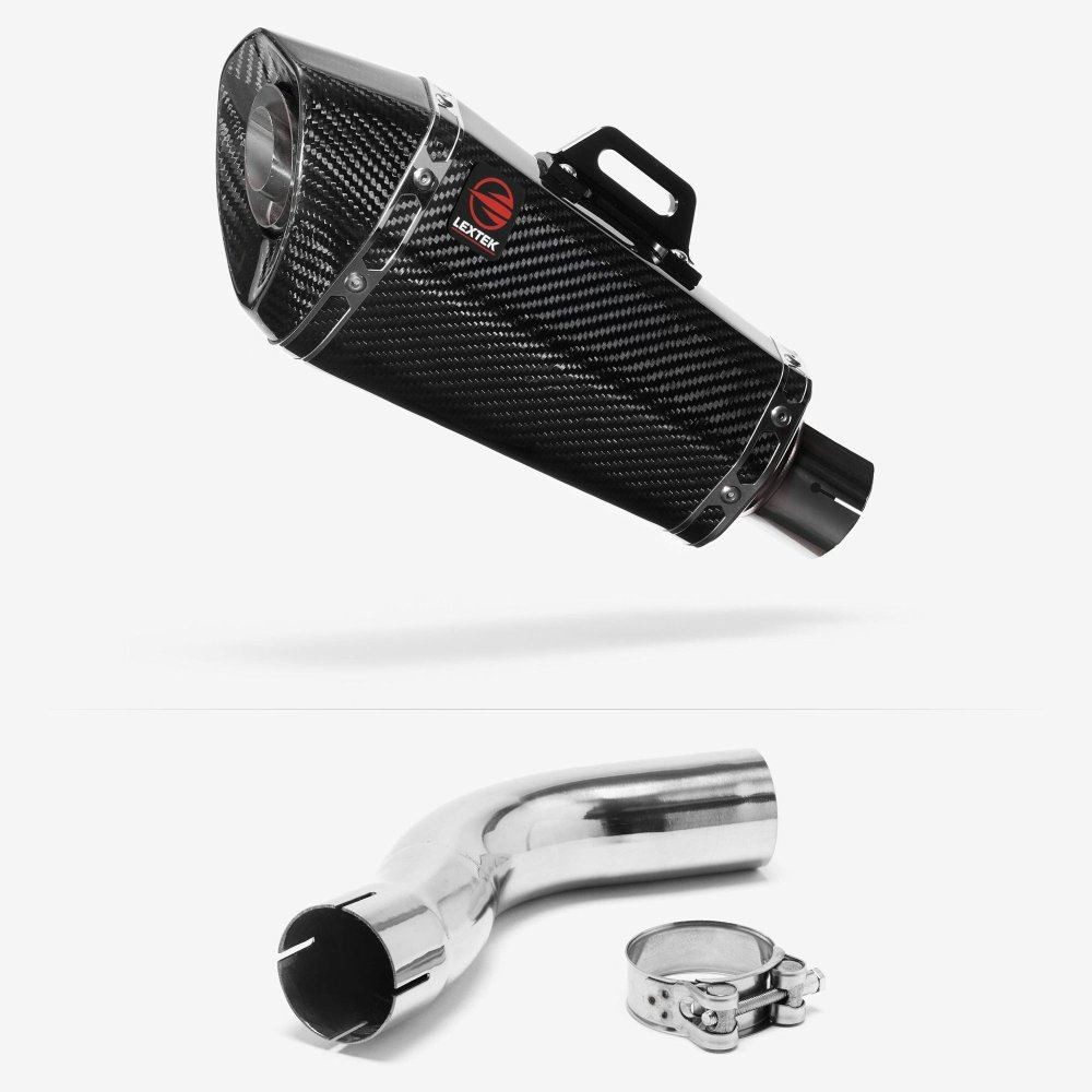 Lextek XP8C Exhaust 210mm with Link Pipe for Triumph Sprint ST 995i (98-04)