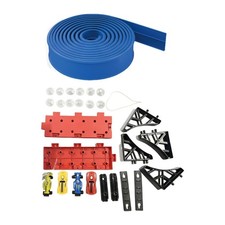Flexible Race Car Ramp Track DIY Racetrack Speed Track Lightweight Rolls up