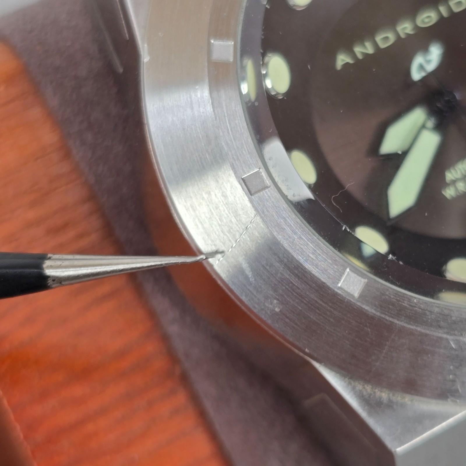 Android Armor 50 Automatic Watch Ad516 Stainless … - image 11