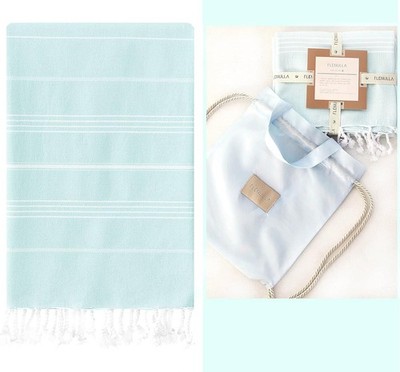 Turkish Beach Towels, 100% Cotton Quick Dry Sand Free Lightweight 35'' x 67''