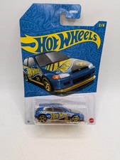 Hot Wheels 92 Honda Civic EG HDH54 Blue & Gold Mattel B5