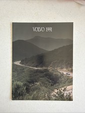 1991 Volvo Full Line Sales Brochure 8pg Original Literature 240 740 960 Bertone