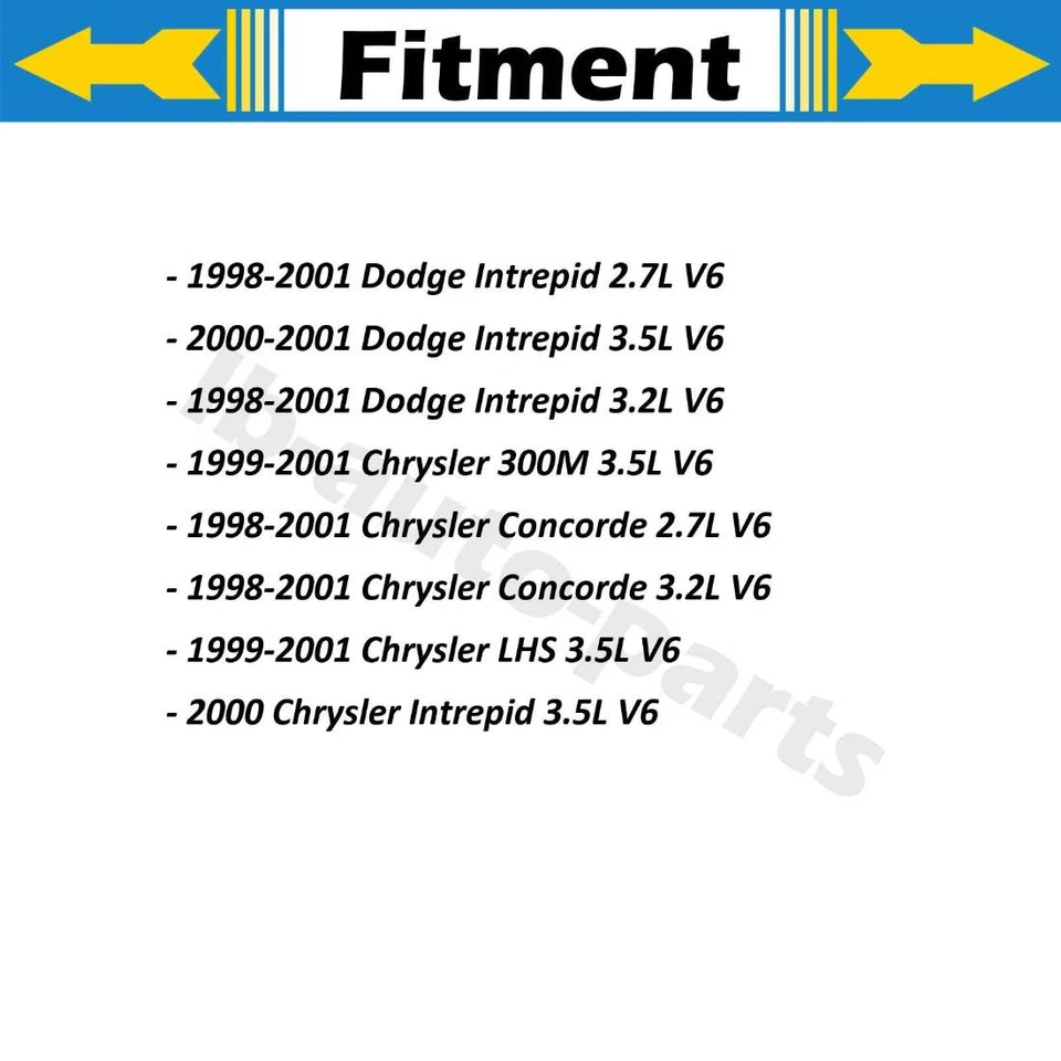 Manguera de freno trasero 2x para Dodge Intrepid 2000-2001 3,5 L Foto 2 de 4