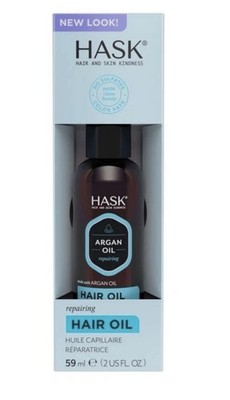 HASK Argan Oil from Morocco Repairing Sulfate-Free Shine Hair Oil, 2 fl. oz