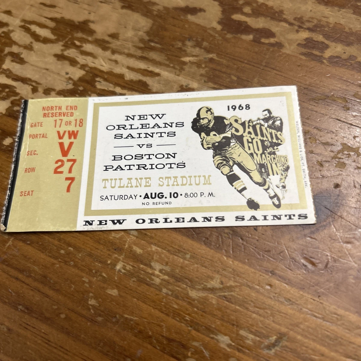 New Orleans Saints Vintage Memorabilia for sale | eBay