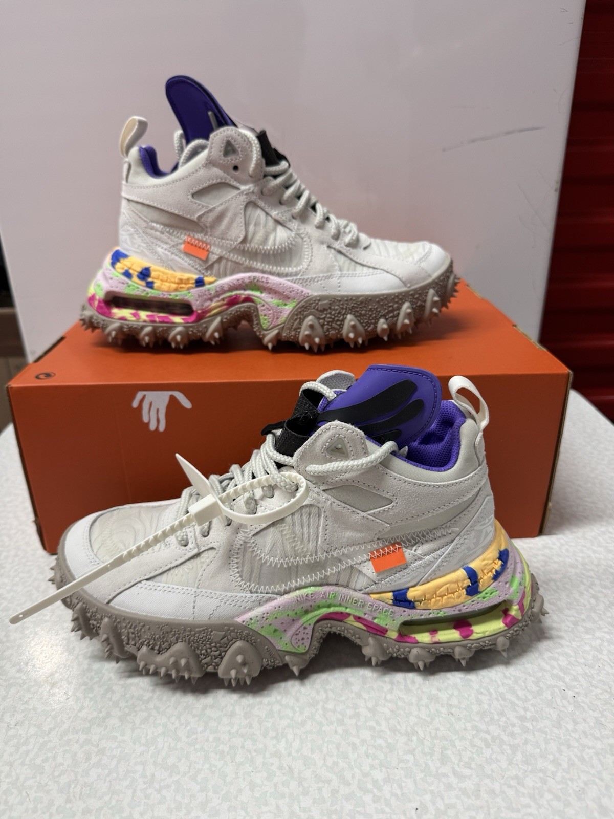 OFF WHITE X NIKE Nike Off White x Air Terra Forma Summit bianche da uomo taglia 6 donna 7 5 DQ1615 100