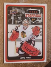 Marty Turco 2025-26 Upper Deck Blackhawks Centennial Stoppers Gold #S-14