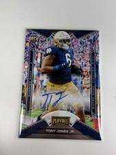 2020 Chronicles Draft Picks Tony Jones Jr. Rookie Playoff Auto #22