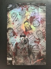 TYLER KIRKHAM HALLOWEEN MICHAEL MYERS HOLOFOIL LIMITED TO 5 C2E2 John Carpenter