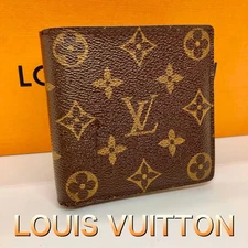 LOUIS VUITTON Portefeuille Marco Monogram Authentic
