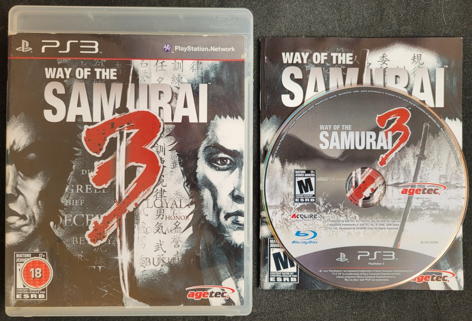 Way of the Samurai 3 - PS3 - Same Day Dispatch T48 !!
