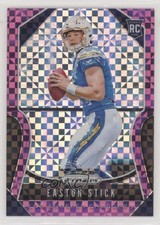 2019 Panini Prizm Rookies Purple Power Prizm 47/49 Easton Stick #307 8k4