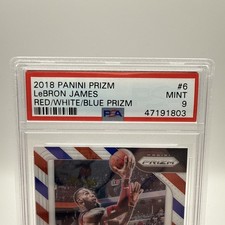 LeBron James 2018 Season Sports Trading Cards & Accessories for