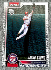 2026 Topps Series 1 - Jacob Young  #210  Spring Training  Washington Nationals