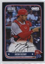 2024 Onyx Vintage Extended Black Bordered 6/10 Jacob Cozart #VAJACO Auto 0j81