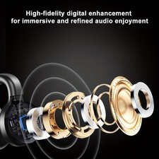 Wireless Open-back Headphones, Bluetooth Clip-on Earbuds, Sports Headphones, Ult