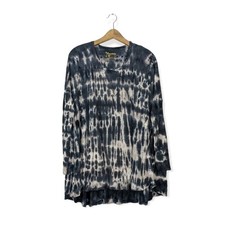 Show Me Your MuMu Womens Top Mellow Tyler Tie Dye Long Sleeve Tunic Size S