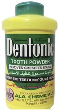 Dentonic Tooth  powder 1 BOTTLE(Removes smokers stains)