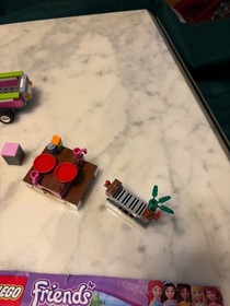 Lego Friends, 41005, High School, added 3184 and 41008, swimming pool