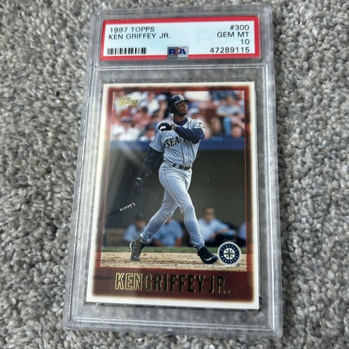 1997 Topps Ken Griffey Jr. #300 PSA 10 GEM MINT HOF 💎