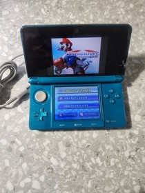 Nintendo 3DS Aqua Blue Console 