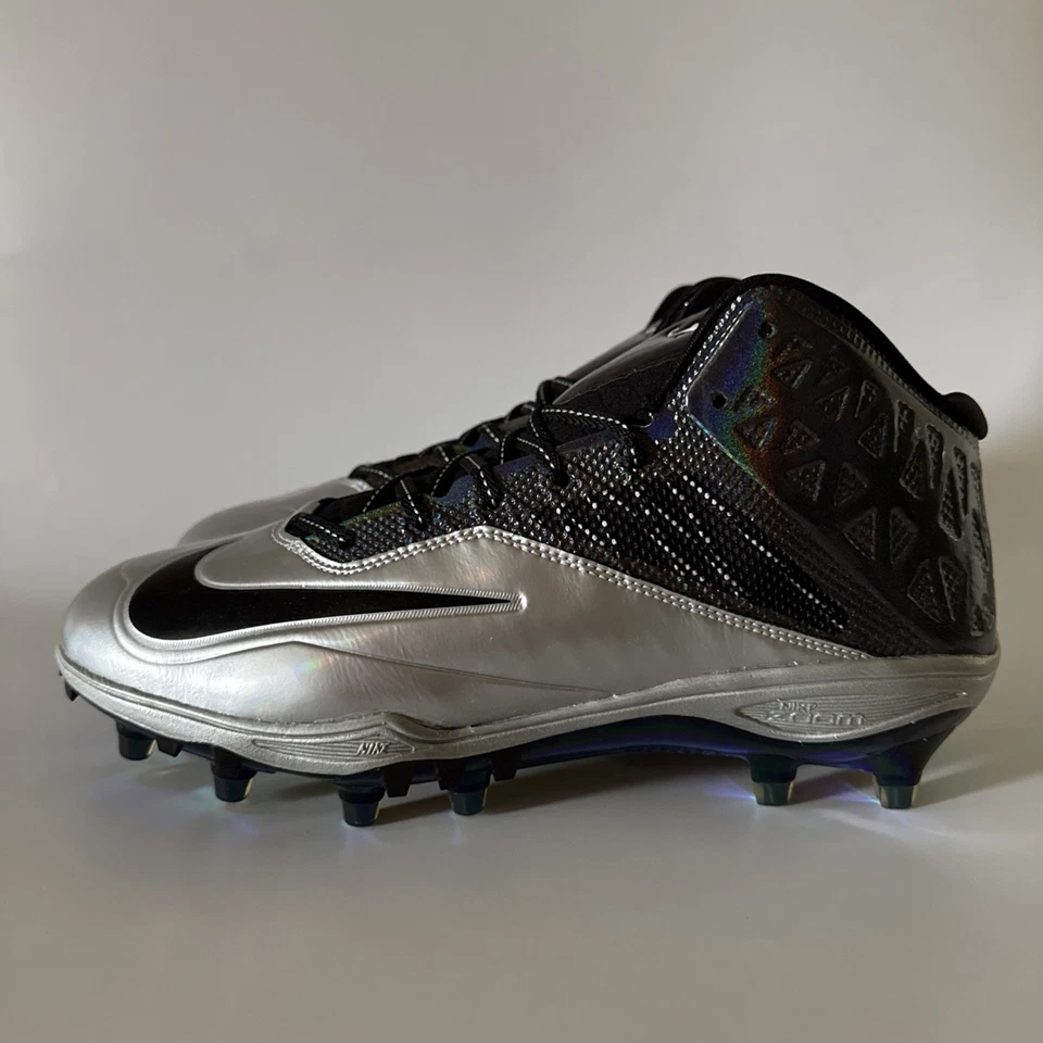 Nike Mens 11 ZOOM CODE ELITE 3/4 TD SMU PE Lineman Football Cleats 698229-001 - Image 4 of 4