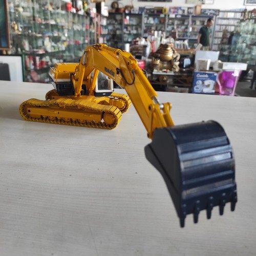 Modellino Komatsu Pc400lc Escavatore Pemc Joal Ferro pesante - Foto 7 di 20