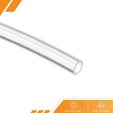 Silicone Tubing 4mm ID X 6mm OD 6.56 Ft 2m Silicon Rubber Tube Air Hose Pipe