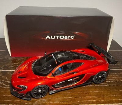 AUTOart 1:18 Scale McLaren P1-GTR Volcano Orange Diecast Car With