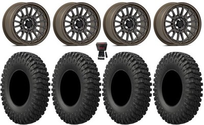 Valor V14 15'' Wheels Root Beer 35'' MotoCrusher Tires CFMoto ZForce Z10 / Z10-4