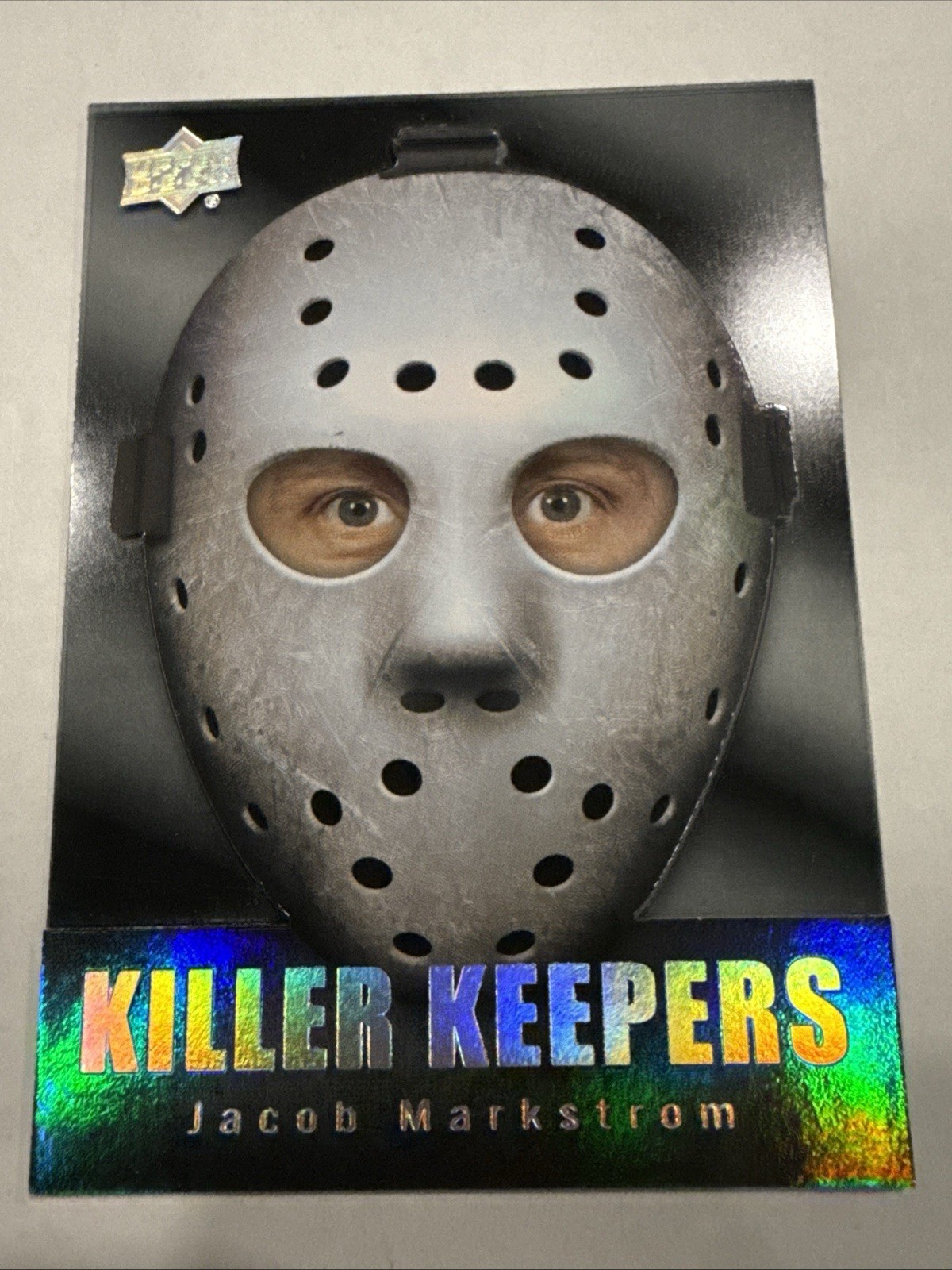 Killer Keepers 2025-26 Upper Deck Extended Series Jacob Markstrom Acetate Devils