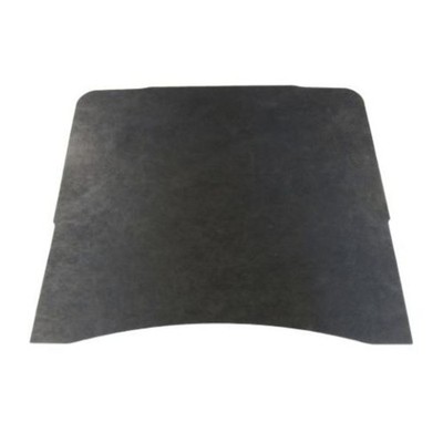 Hood Insulation Pad for 1977-1979 Lincoln Town Car 1/2'' Gray/Black 1Pc Fiberglas