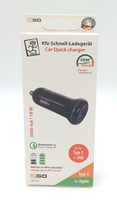 Kfz-Schnell-LadegeräT Lkw -Ladeadapter 12V/24V - Universal Quick Charge 3000Ma