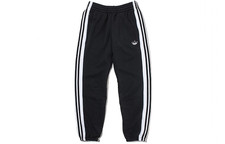 adidas Originals Trefoil 3-Stripe Panel Sweatpants With Logo