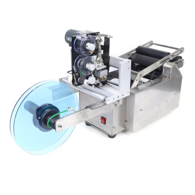Round Bottle Labeling&Coding Device Semi-Automatic Labeller MT-50D w/Controller