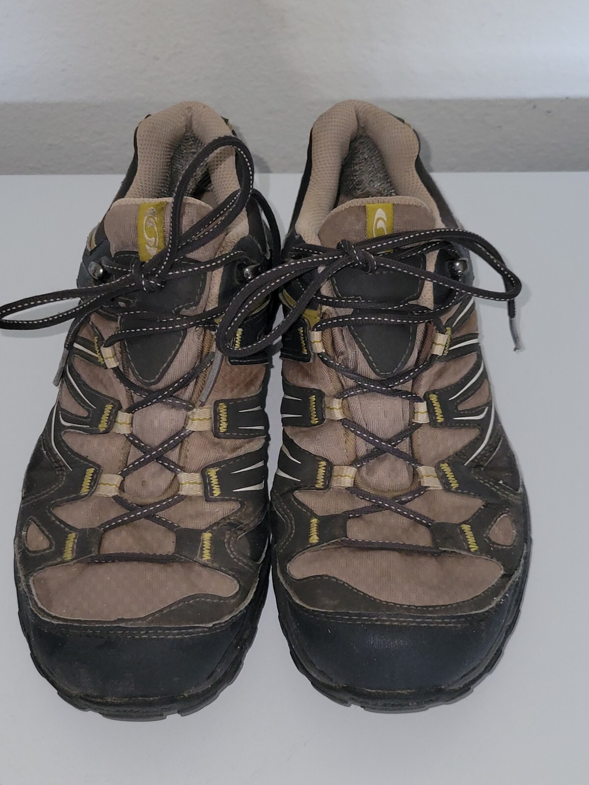 Salomon Ellipse Gore Tex da donna grigio escursionismo 308937 taglia 8