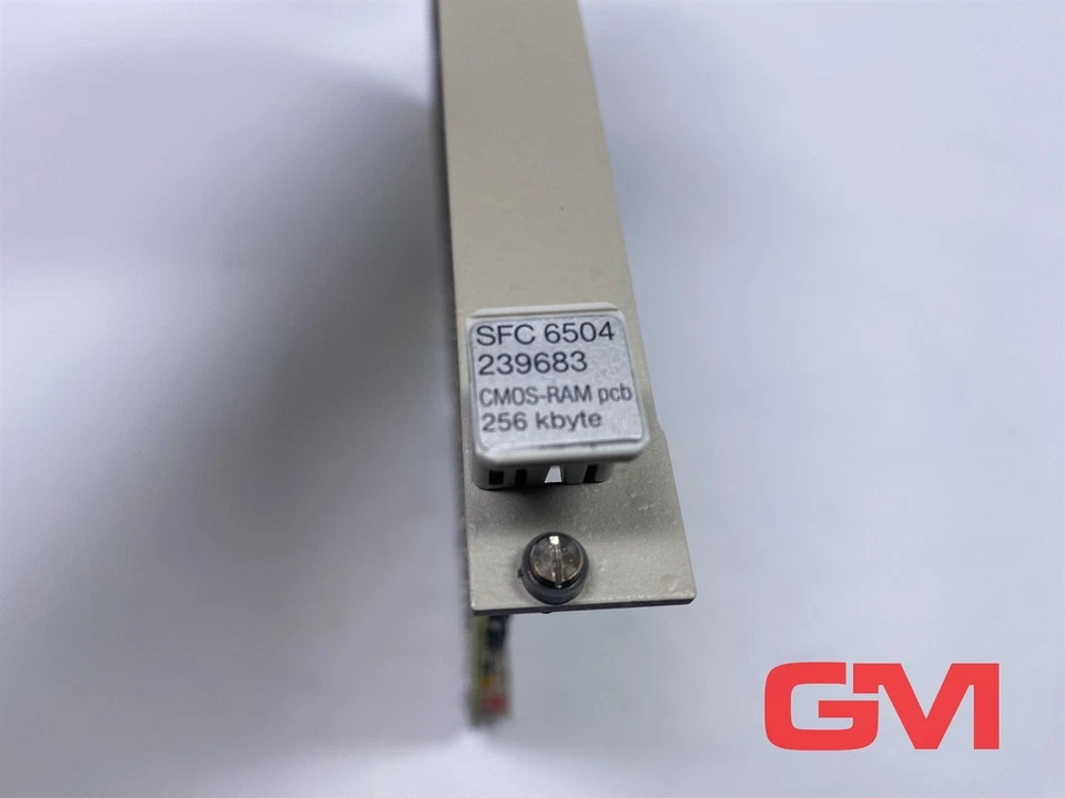 AEG Memory Module 6051-042.239683 CMOS-RAM Sfc 6504 256kbyte PCB Rev.04 - Image 3 of 4