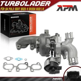 Turbolader für VW Polo 6R Seat Ibiza IV 6J Skoda Fabia 3 Audi A1 8X 1.4 TDI